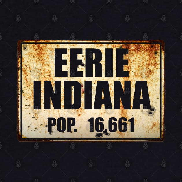 Eerie, Indiana Cult TV Show Design by HellwoodOutfitters